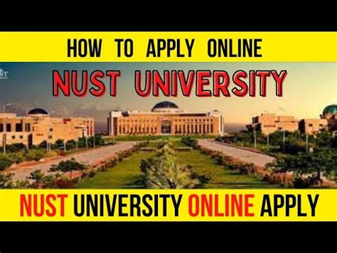 NUST University Admission 2022 Online Apply @nust.edu.pk.